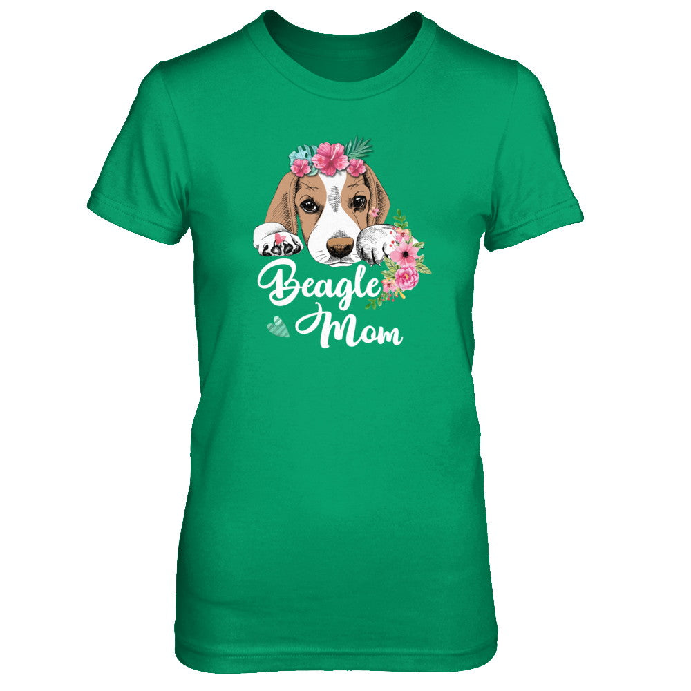 Beagle Mom Funny Dog Mom Gift Idea T-Shirt & Tank Top | Teecentury.com