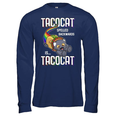Funny Taco Cat Tacocat Spelled Backwards Is Tacocat Cat T-Shirt & Hoodie | Teecentury.com