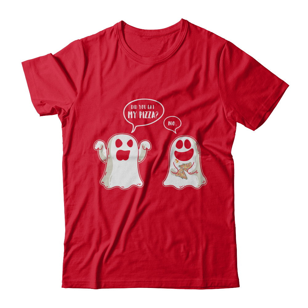 Funny Ghost Halloween Pizza Costume T-Shirt & Hoodie | Teecentury.com