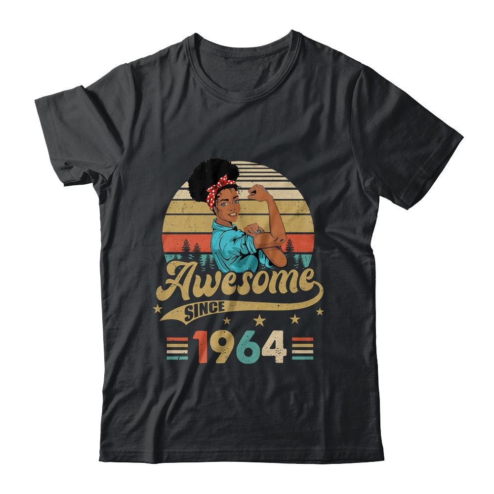Awesome Since 1964 – 61st Birthday Gift T-Shirt For Men (Custom Year Available)