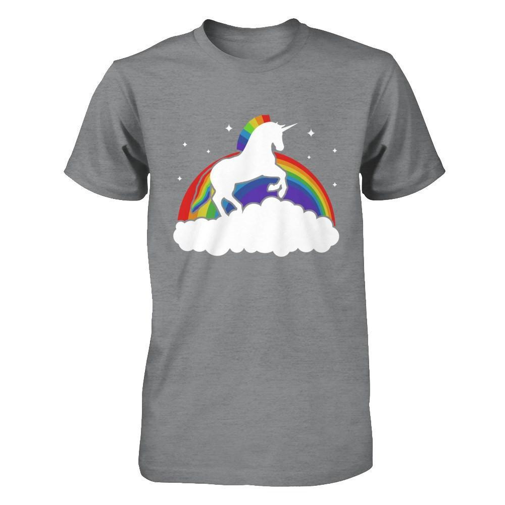 Totally Straight Unicorn Rainbow Gay Pride T-Shirt & Hoodie | Teecentury.com