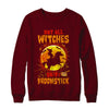 Not All Witches Drive Broom Funny Halloween Horse T-Shirt & Sweatshirt | Teecentury.com