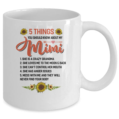5 Things You Should Know About My Mimi Mug Coffee Mug | Teecentury.com