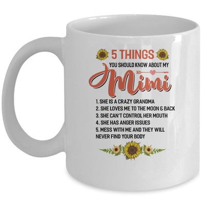 5 Things You Should Know About My Mimi Mug Coffee Mug | Teecentury.com