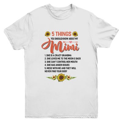 5 Things You Should Know About My Mimi Youth Youth Shirt | Teecentury.com