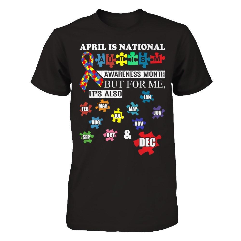 April Is National Autism Awareness Month T-Shirt & Hoodie | Teecentury.com