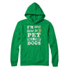 I'm Just Here To Pet All The Dogs T-Shirt & Sweatshirt | Teecentury.com