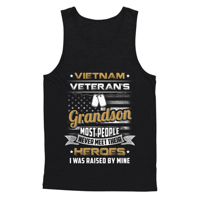 Vietnam Veteran's Grandson I Was Raised By Mine T-Shirt & Hoodie | Teecentury.com