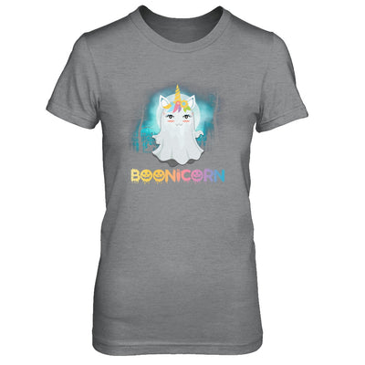 Boonicorn Ghost Unicorn Halloween Girls T-Shirt & Tank Top | Teecentury.com