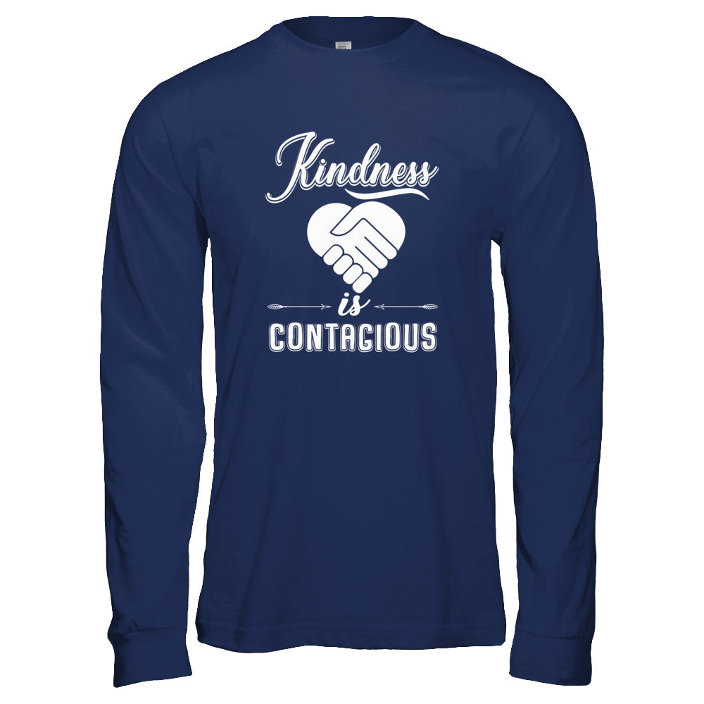Kindness Is Contagious T-Shirt & Tank Top | Teecentury.com