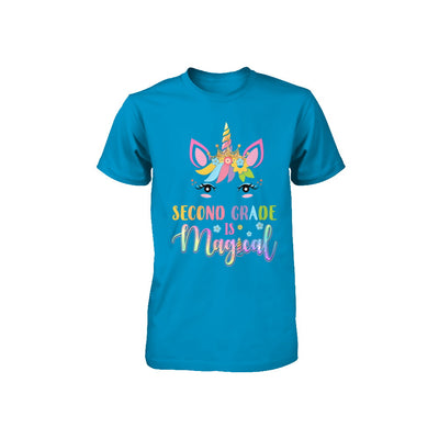 Second Grade is magical Unicorn Back to School 2nd Grade Youth Youth Shirt | Teecentury.com