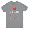 3rd Grade Squad Back To School Teacher Third Grade Youth Youth Shirt | Teecentury.com