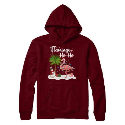 Flamingo Ho Ho Merry Christmas Gifts T-Shirt & Hoodie | Teecentury.com