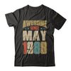 Vintage Retro Awesome Since May 1988 34th Birthday T-Shirt & Hoodie | Teecentury.com