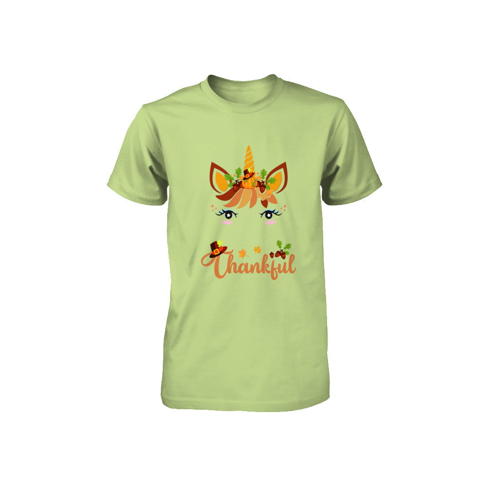 Thanksgiving Unicorn Pumpkin For Kids Youth Youth Shirt | Teecentury.com