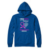 Pancreatic Cancer I Wear Purple For My Husband Wife T-Shirt & Hoodie | Teecentury.com