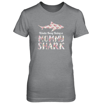 Mommy Shark Kinda Busy Being A Mommyshark T-Shirt & Tank Top | Teecentury.com
