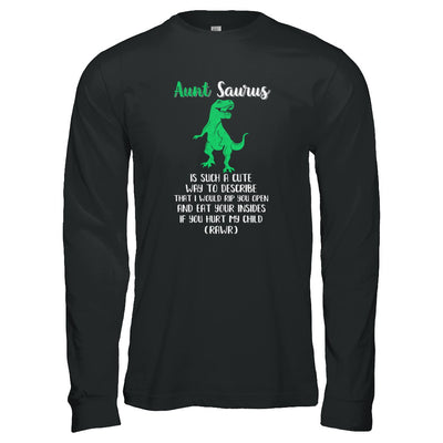 Aunt Saurus Is Such A Cute Way To Describe Aunt Gift T-Shirt & Tank Top | Teecentury.com
