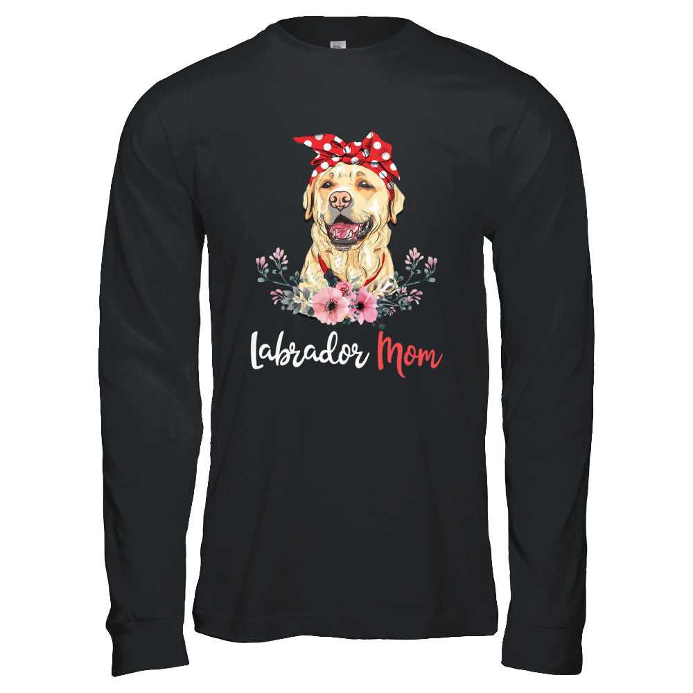 Labrador Mom Gift For Women Dog Lover T-Shirt & Hoodie | Teecentury.com
