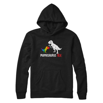 Mama Saurus Mamasaurus T-Rex Dinosaur LGBT Support T-Shirt & Hoodie | Teecentury.com