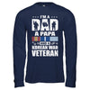 Dad A Papa And A Korean War Veteran Fathers Day T-Shirt & Hoodie | Teecentury.com