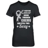Fighting Cancer Chemo And Still This Sexy Gray Awareness T-Shirt & Hoodie | Teecentury.com