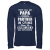 They Call Me Papa Partner In Crime Fathers Day T-Shirt & Hoodie | Teecentury.com