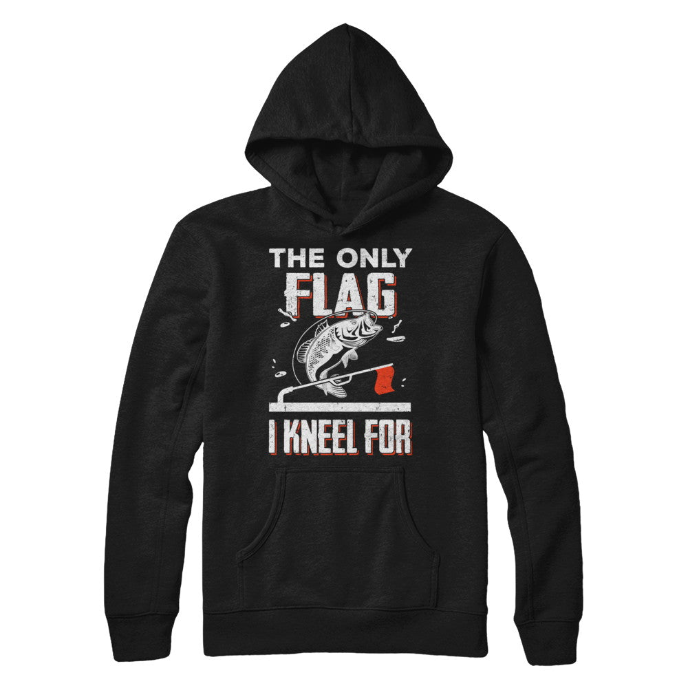 The Only Flag I Kneel For Wahoo ono Fish Fishing T-Shirt & Hoodie | Teecentury.com