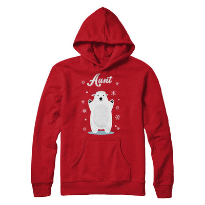 Aunt Bear Christmas Santa Pajamas T-Shirt & Sweatshirt | Teecentury.com