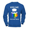 Kiss Me I'm A Gay Uncle Lgbt St Patrick's Day T-Shirt & Hoodie | Teecentury.com