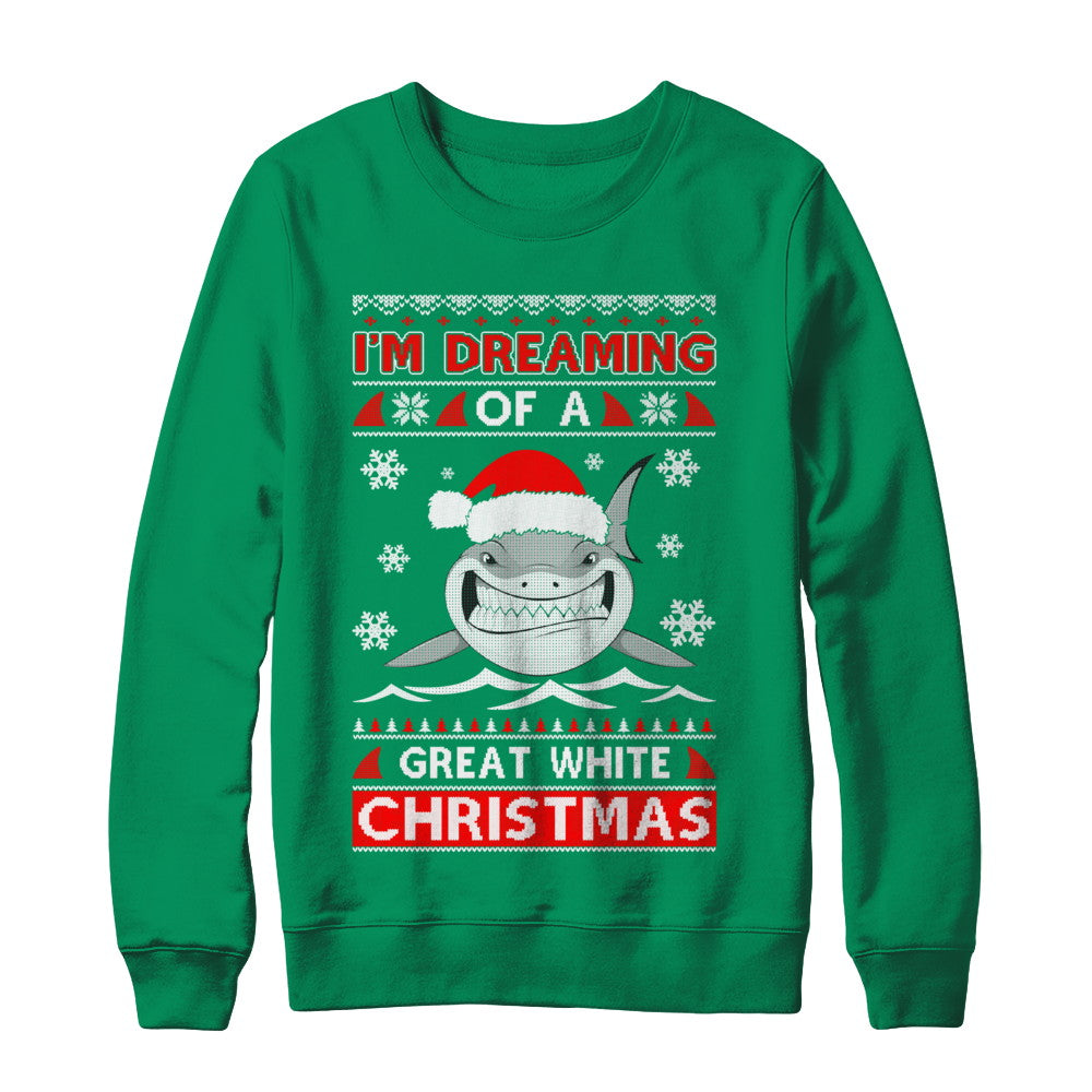 Great white christmas sweater best sale