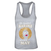 Baddest Black Girls Are Born In May Birthday T-Shirt & Tank Top | Teecentury.com