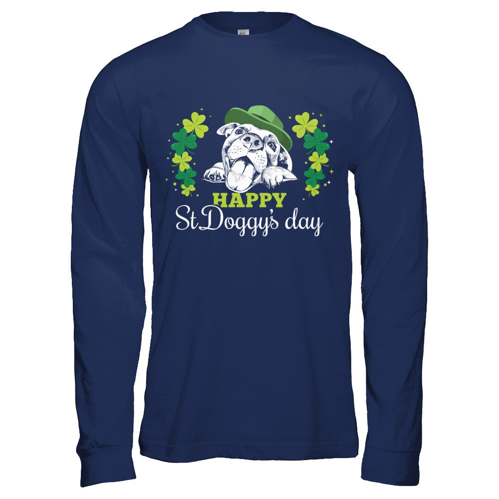 Happy St Doggy's Day Saint Patrick's Day Dog T-Shirt & Hoodie | Teecentury.com