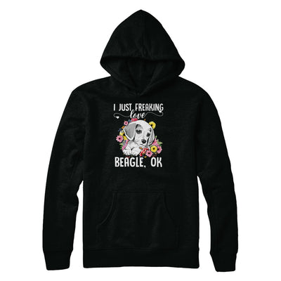 Dog I Just Freaking Love Beagle T-Shirt & Tank Top | Teecentury.com