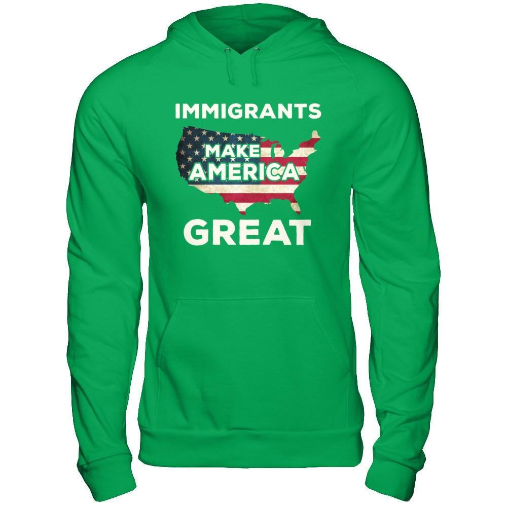Immigrants Make American Great T-Shirt & Hoodie | Teecentury.com