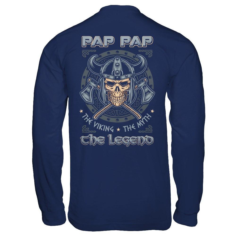 Pap Pap The Viking The Myth The Legend T-Shirt & Hoodie | Teecentury.com
