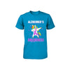 Inspirational Alzheimer's Awareness Unicorn Support Youth Youth Shirt | Teecentury.com