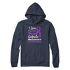 Pancreatic Cancer Awareness Support Purple Girlfriend Boyfriend T-Shirt & Hoodie | Teecentury.com