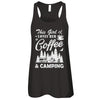 This Girl Loves Her Coffee And Camping T-Shirt & Tank Top | Teecentury.com