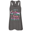 Just A Girl Who Loves Dogs Dog Lover T-Shirt & Tank Top | Teecentury.com
