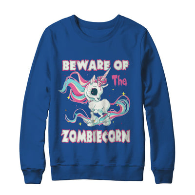 Beware Of The Zombiecorn Unicorn T-Shirt & Sweatshirt | Teecentury.com