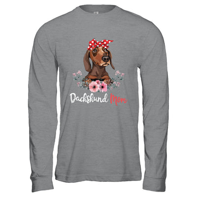 Dachshund Mom Gift For Women Dog Lover T-Shirt & Hoodie | Teecentury.com