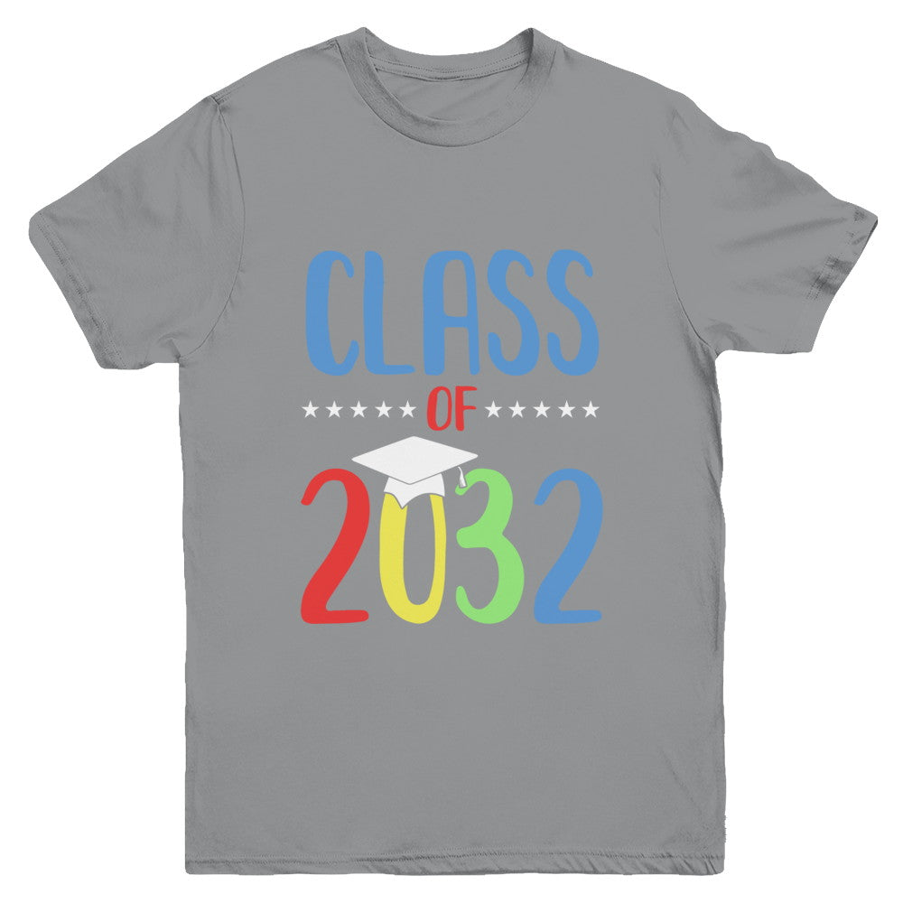 Grow With Me First Day Of School Class Of 2032 Youth Youth Shirt | Teecentury.com