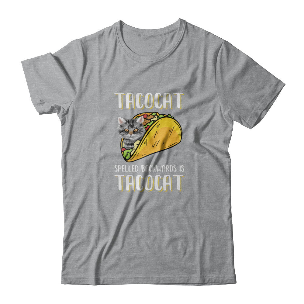Tacocat Spelled Backwards Is Tacocat Tacos Cat T-Shirt & Tank Top | Teecentury.com