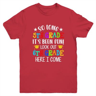 5th Grade Graduation 6th Grade Here I Come Class of 2022 Youth Shirt | teecentury