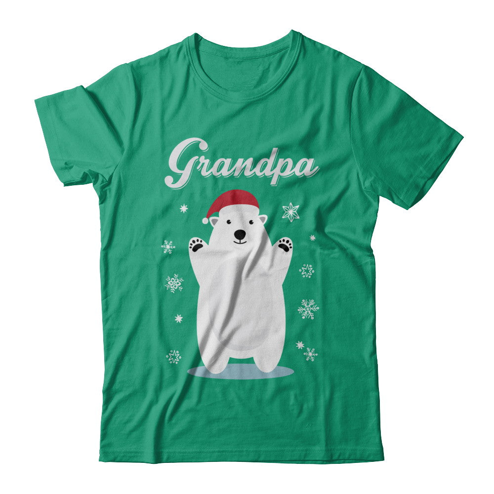 Grandpa Bear Christmas Santa Pajamas T-Shirt & Sweatshirt | Teecentury.com
