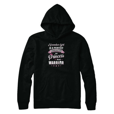 November Girl Is Perfect Princess Warrior Birthday Gift T-Shirt & Tank Top | Teecentury.com