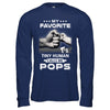 My Favorite Tiny Human Calls Me Pops T-Shirt & Hoodie | Teecentury.com