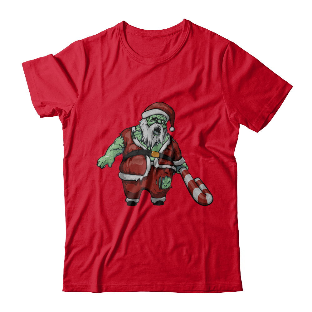 Zombie Santa Scary Christmas Halloween Costume T-Shirt & Hoodie | Teecentury.com
