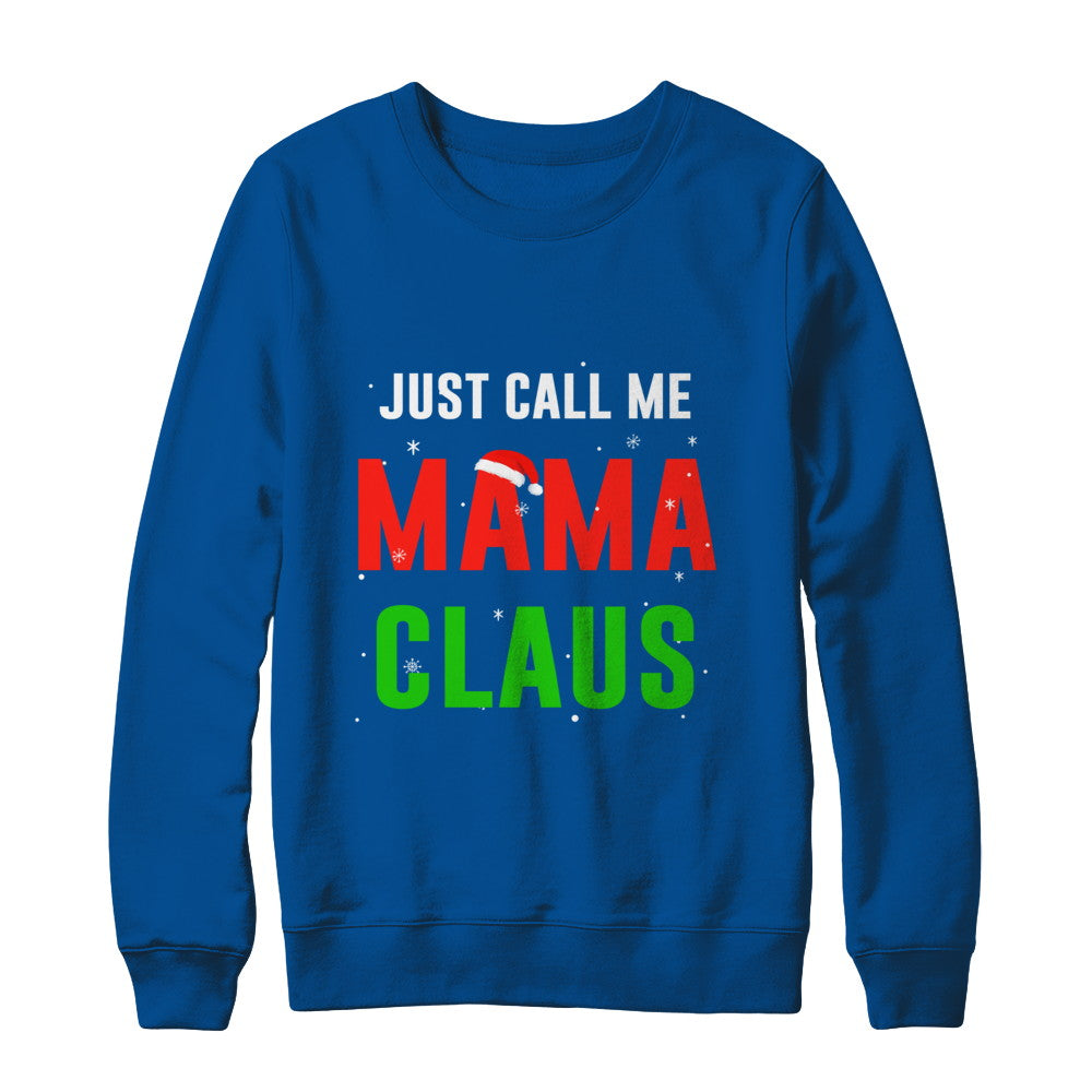 Santa Mama Claus Matching Family Christmas Pajamas T-Shirt & Sweatshirt | Teecentury.com
